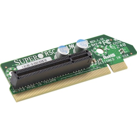 Supermicro Supermicro RSC-R1UW-E8R Riser Card - 1 x PCI Express 3.0 x8 - PCI Express x8 - 1U Chasis RSC-R1UW-E8R